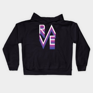 Techno Rave Tshirt Rave Kids Hoodie